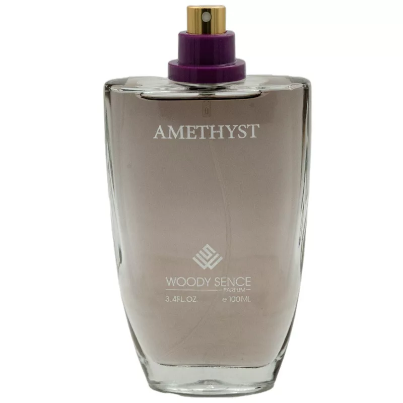 ادوپرفیوم زنانه وودی سنس مدل Amethyst با رایحه خنک حجم 100 میلی لیتر