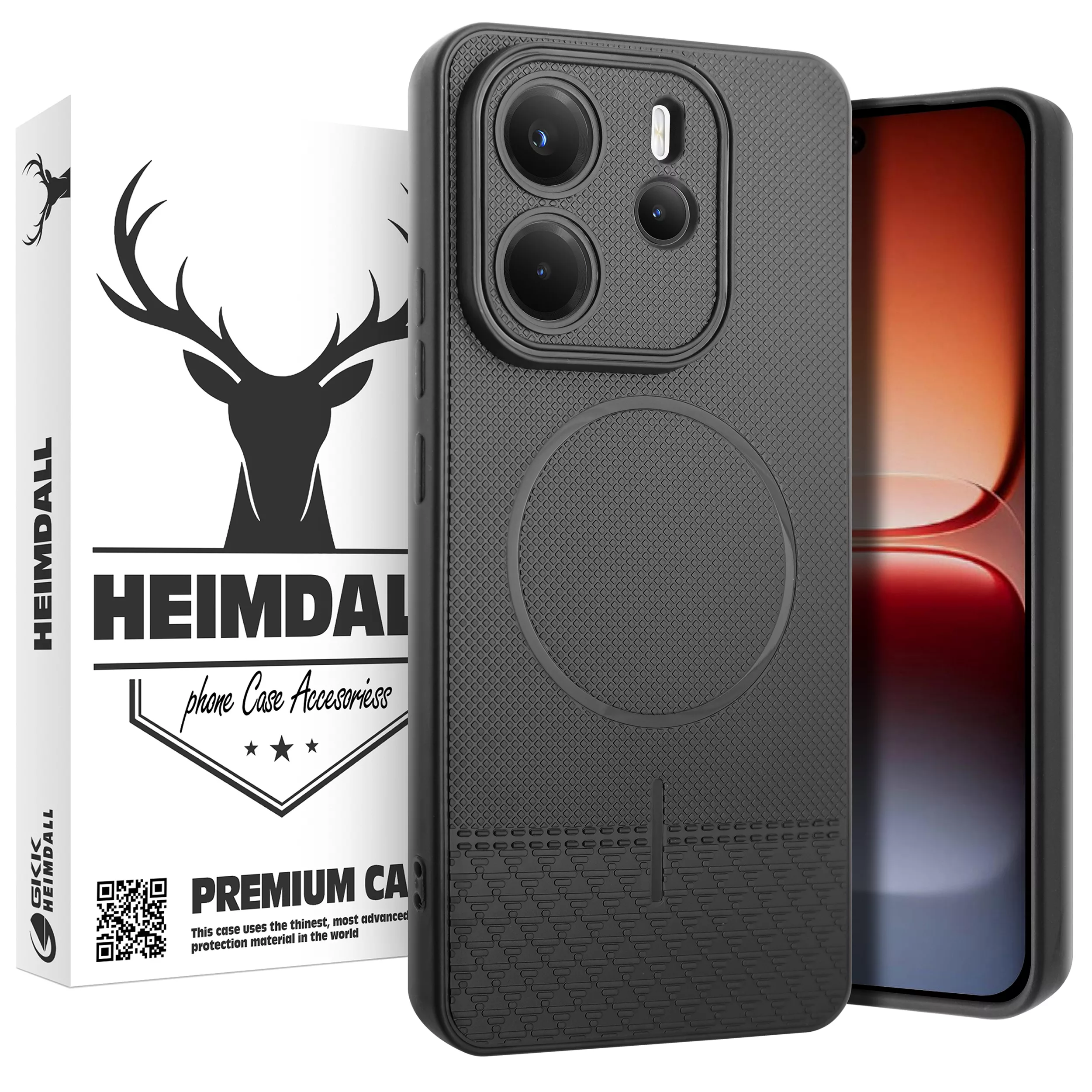 کاور جی کی کی مدل Armor Shield مناسب برای گوشی موبایل شیائومی Redmi Note 14 4G کاور جی کی کی مدل Armor Shield مناسب برای گوشی موبایل شیائومی Redmi Note 14 4G
