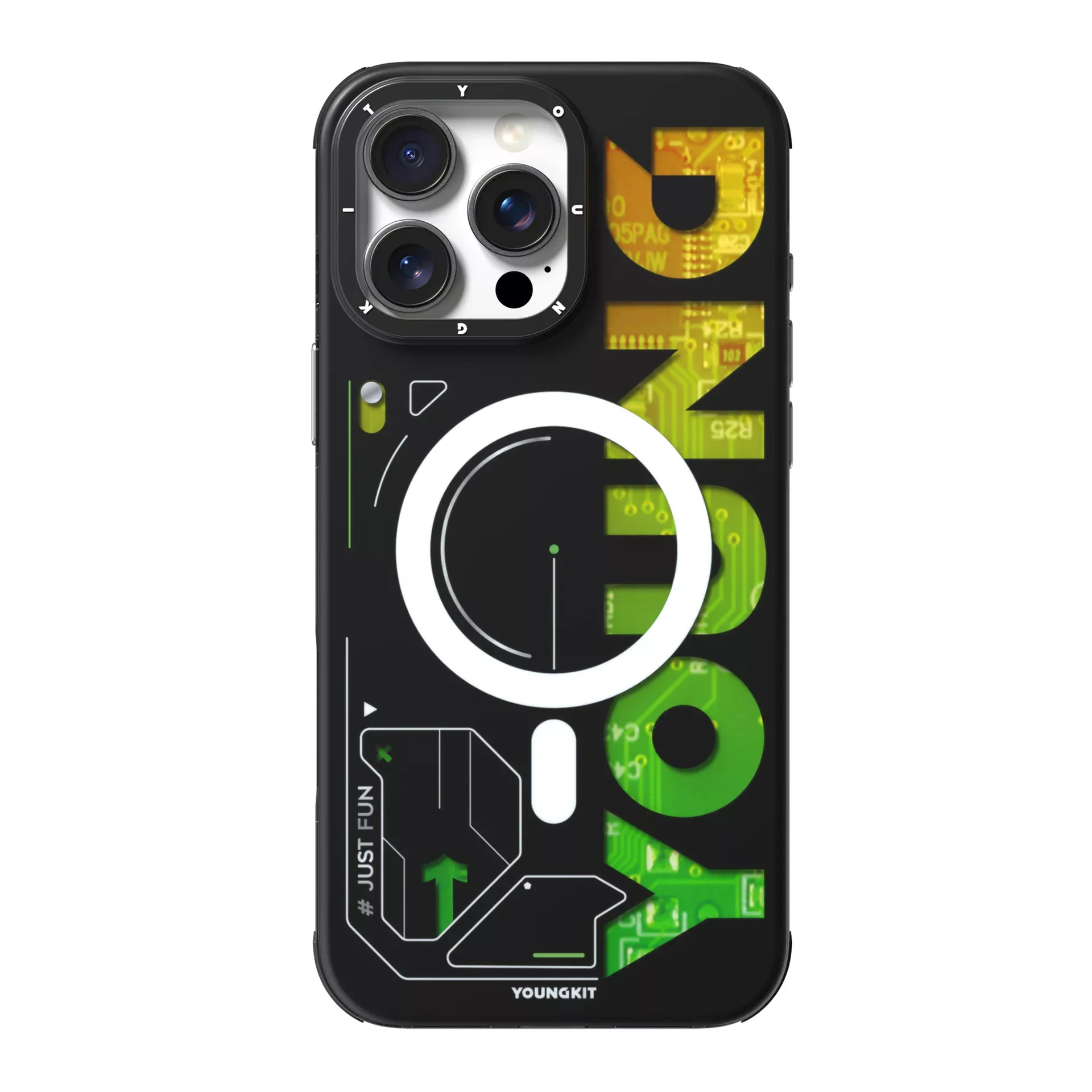 کاور یانگ کیت مدل Future Technology مناسب برای گوشی موبایل اپل Iphone 16 Pro Max کاور یانگ کیت مدل Future Technology مناسب برای گوشی موبایل اپل Iphone 16 Pro Max