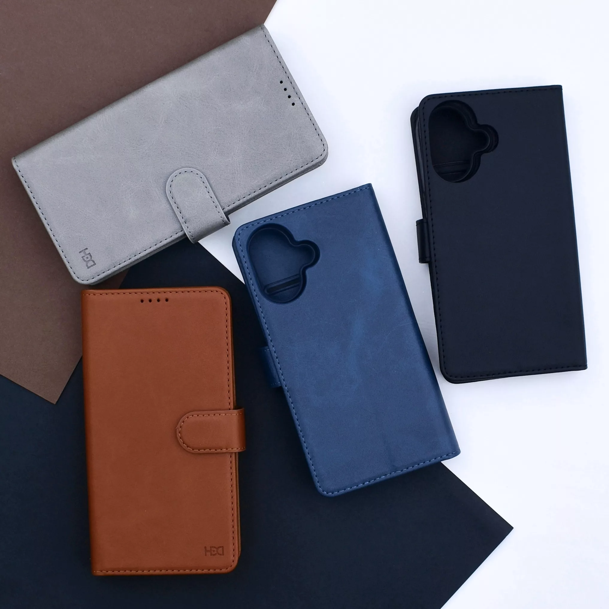کیف کلاسوری اچ دی دی طرح چرمی مگ سیف مدل LUXURY مناسب برای گوشی موبایل اپل IPHONE 16