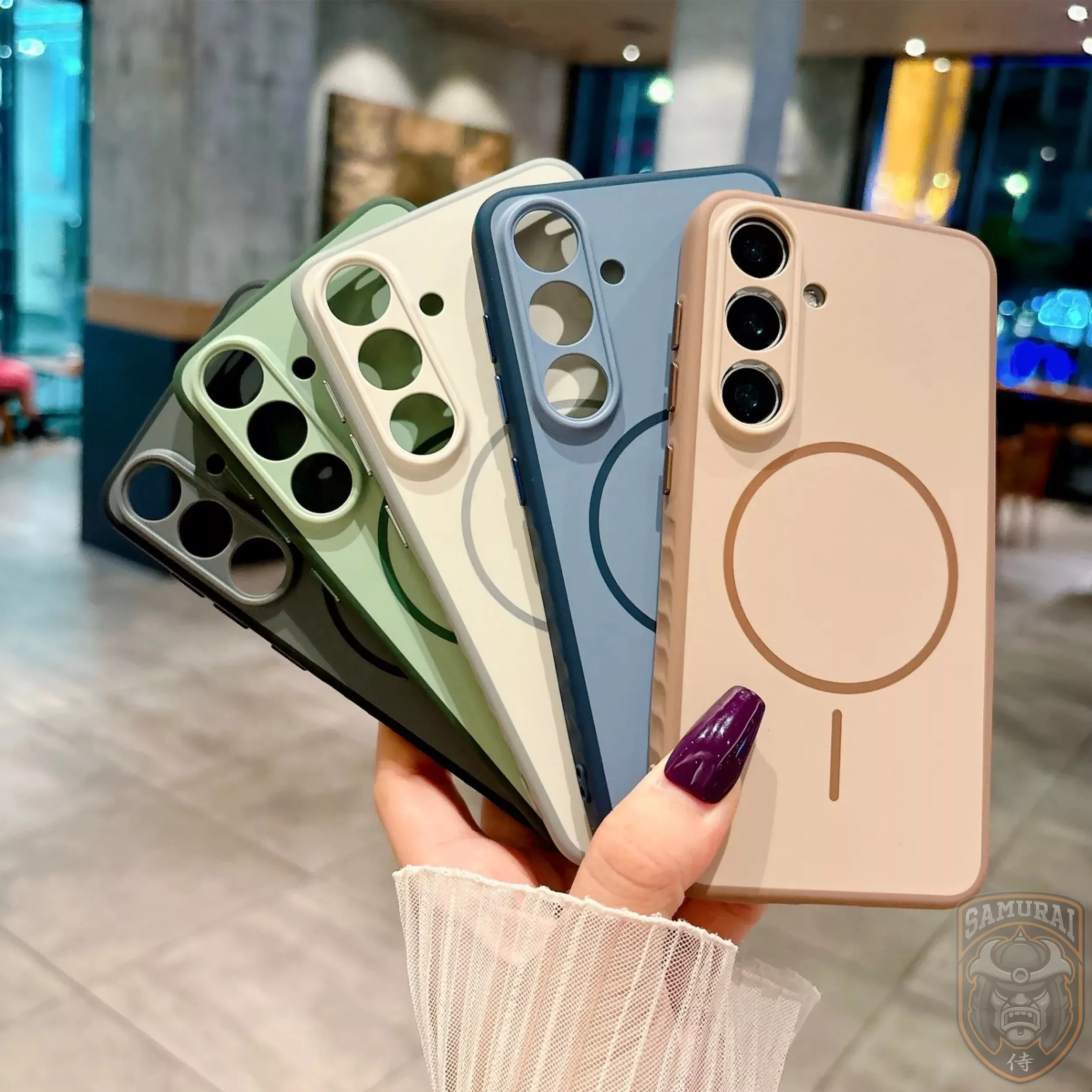 کاور سامورایی مدل Lawa مناسب برای گوشی موبایل سامسونگ Galaxy S25 FE
