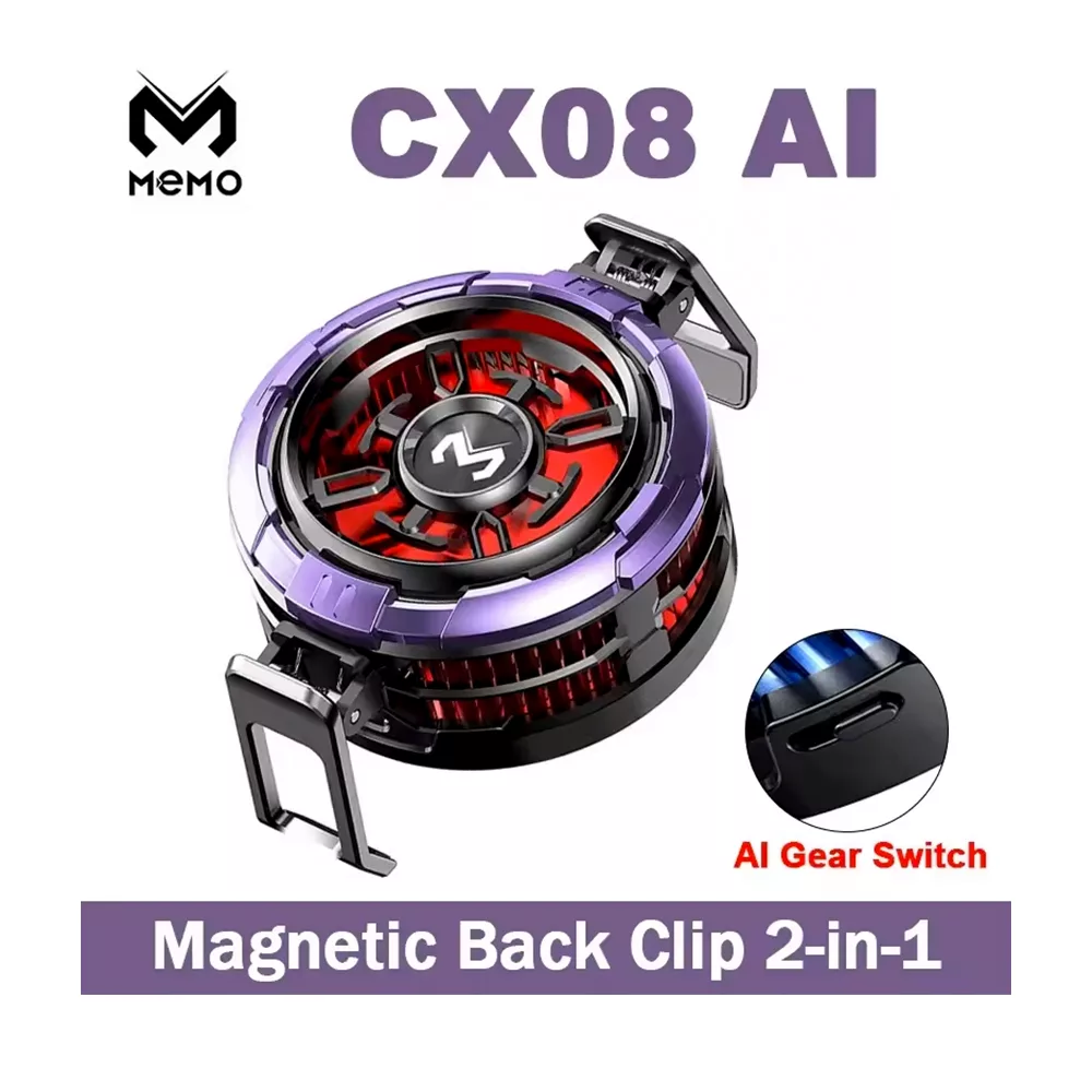 فن خنک کننده موبایل ممو مدل CX08-AI