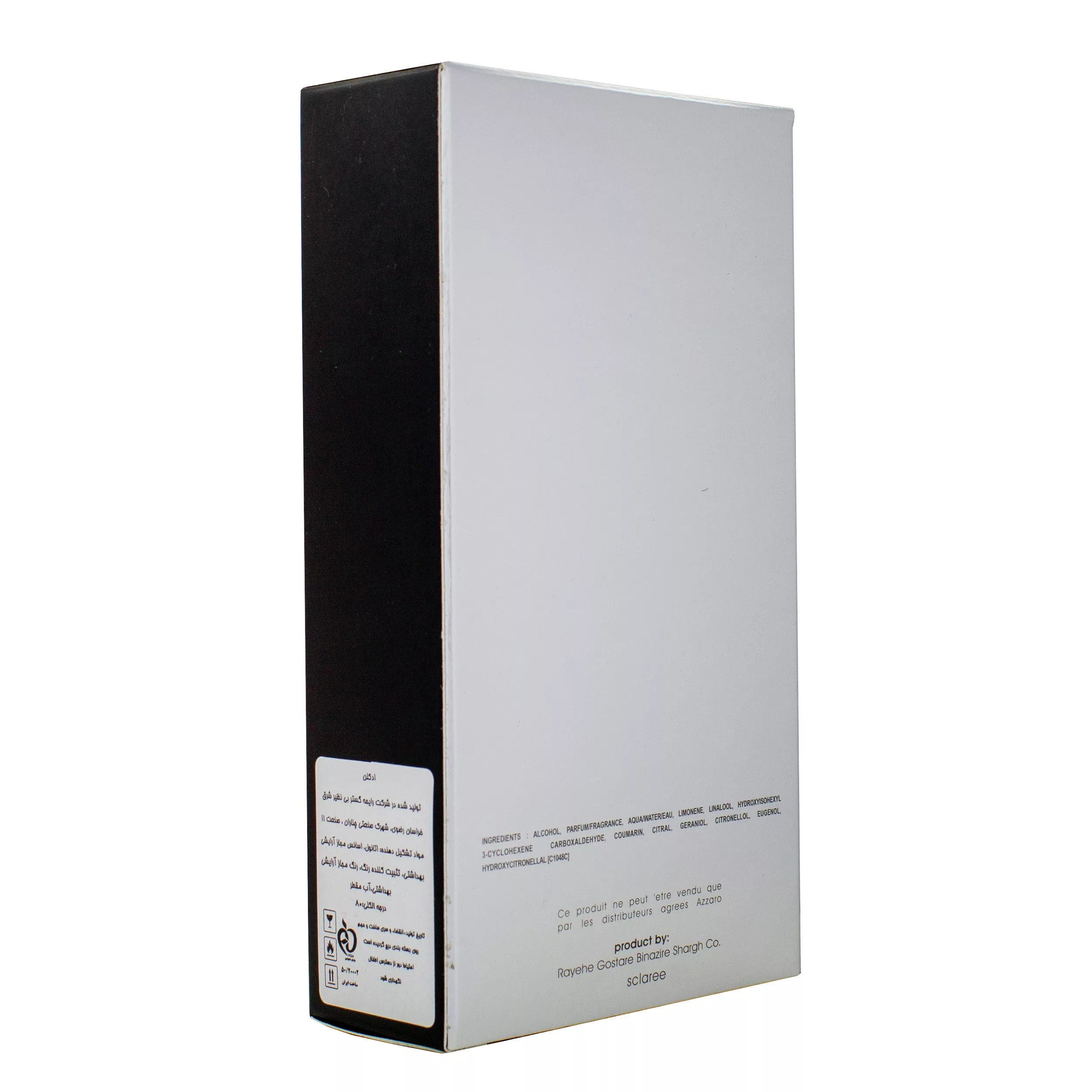ادو پرفیوم مردانه نایس پاپت مدل Azzaro Silver Black حجم 100 میلی لیتر