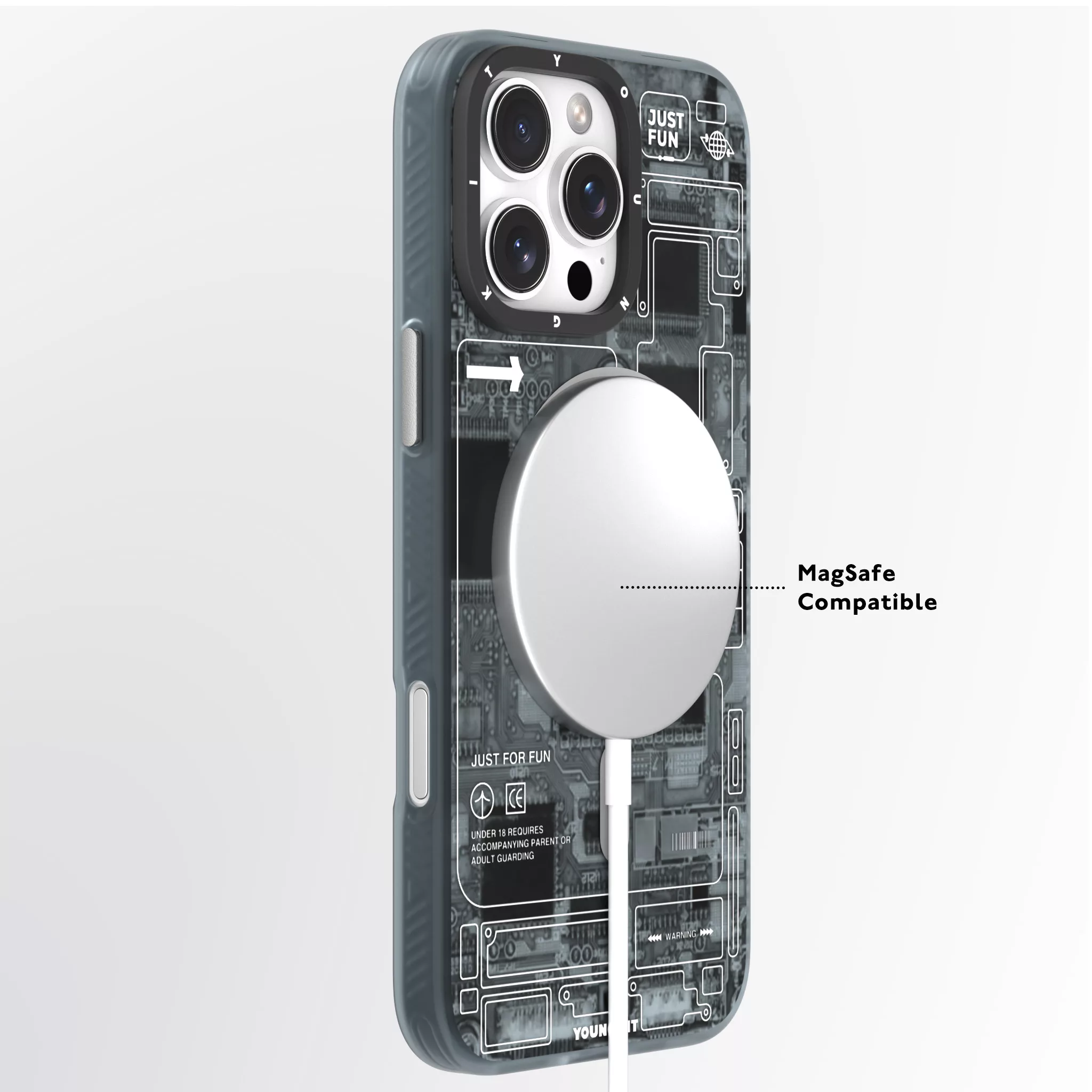 کاور یانگ کیت مدل Technology کد CX020 مناسب برای گوشی موبایل اپل IPHONE 16