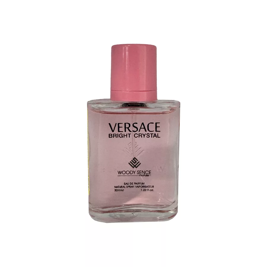 عطر جیبی زنانه وودی سنس مدل Versace Bright Crystal حجم 30 میلی لیتر