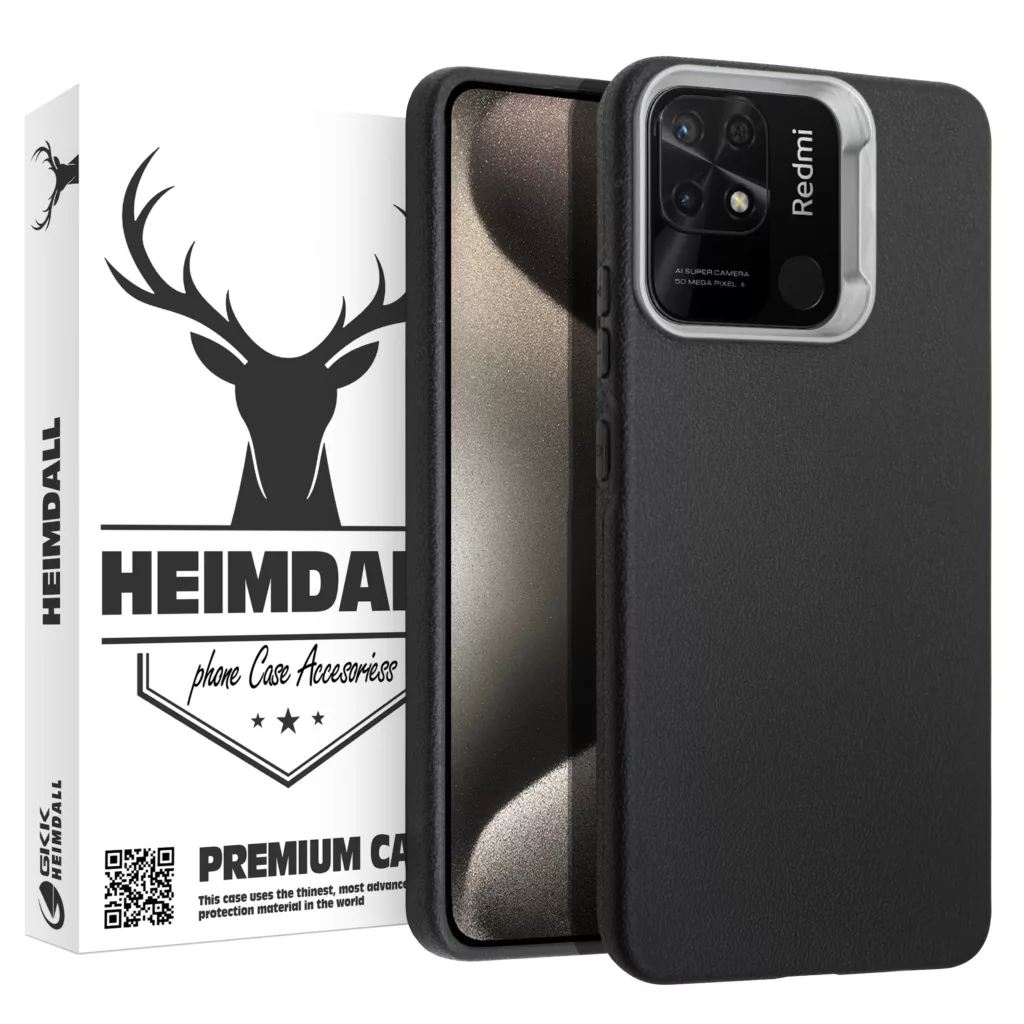 کاور جی کی کی مدل Leather مناسب برای گوشی موبایل شیائومی Poco C40 / Redmi 10 Power / Redmi 10C