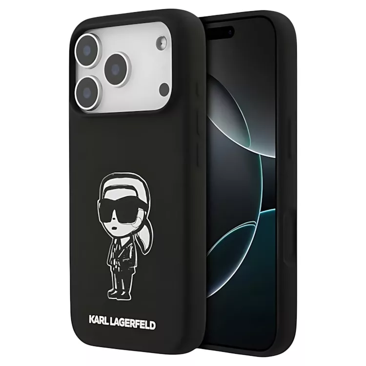 کاور کارل لاگرفلد مدل Choupette مناسب برای گوشی موبایل اپل iPhone 17 Pro Max