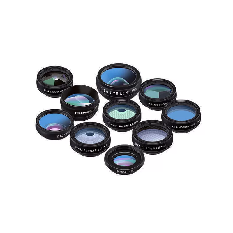 لنز کلیپسی موبایل اپیکسل مدل APL-DG10 مجموعه 10 عددی