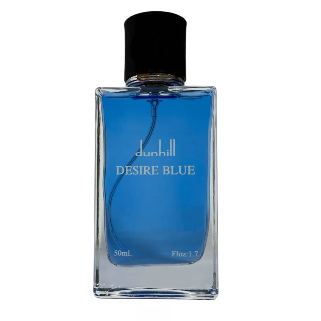 ادو پرفیوم مردانه کلپک مدل دانهیل دیزایر بلو با رایحه خنک حجم 50 میلی لیتر