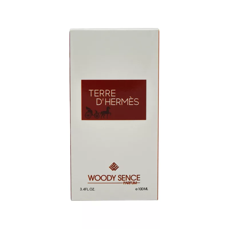 ادوپرفیوم مردانه وودی سنس مدل TERRE D’HERMES با رایحه تلخ حجم 100 میلی لیتر