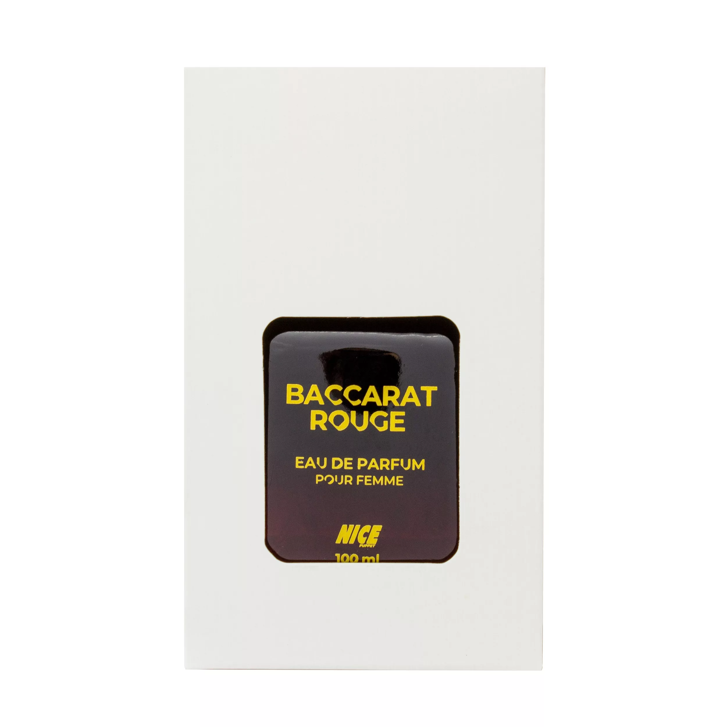 ادوپرفیوم زنانه نایس پاپت مدل Baccarat Rouge حجم 100 میلیلیتر