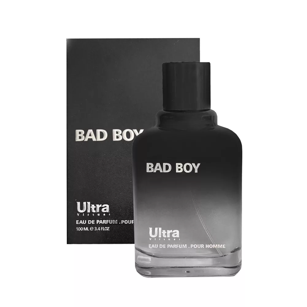 ادو پرفیوم مردانه اولترا ویرچوآل مدل Bad Boy با رایحه تند حجم 100 میلی لیتر