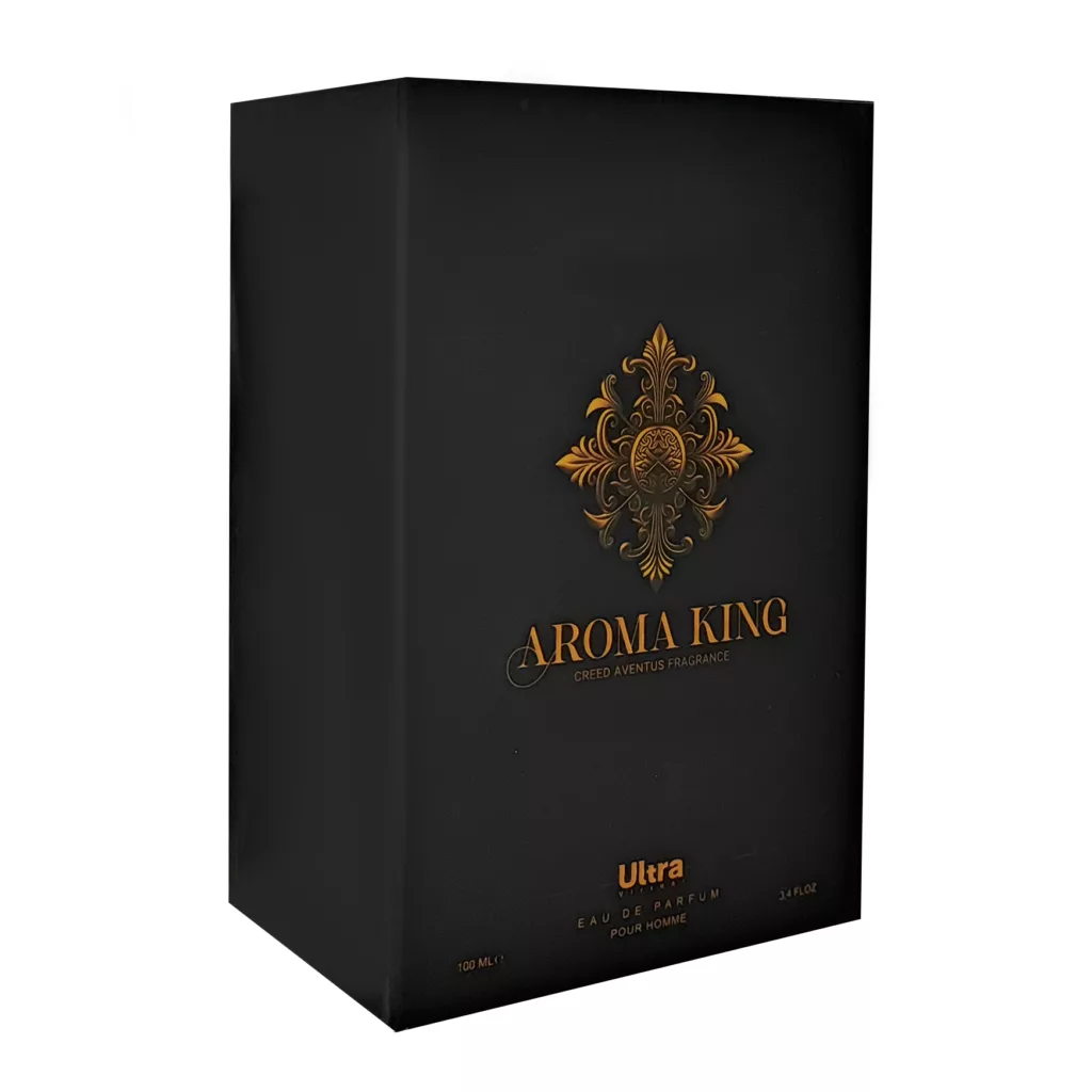 ادوپرفیوم مردانه اولترا ویرچوآل مدل Creed Aventus Aroma King حجم 100 میلی لیتر