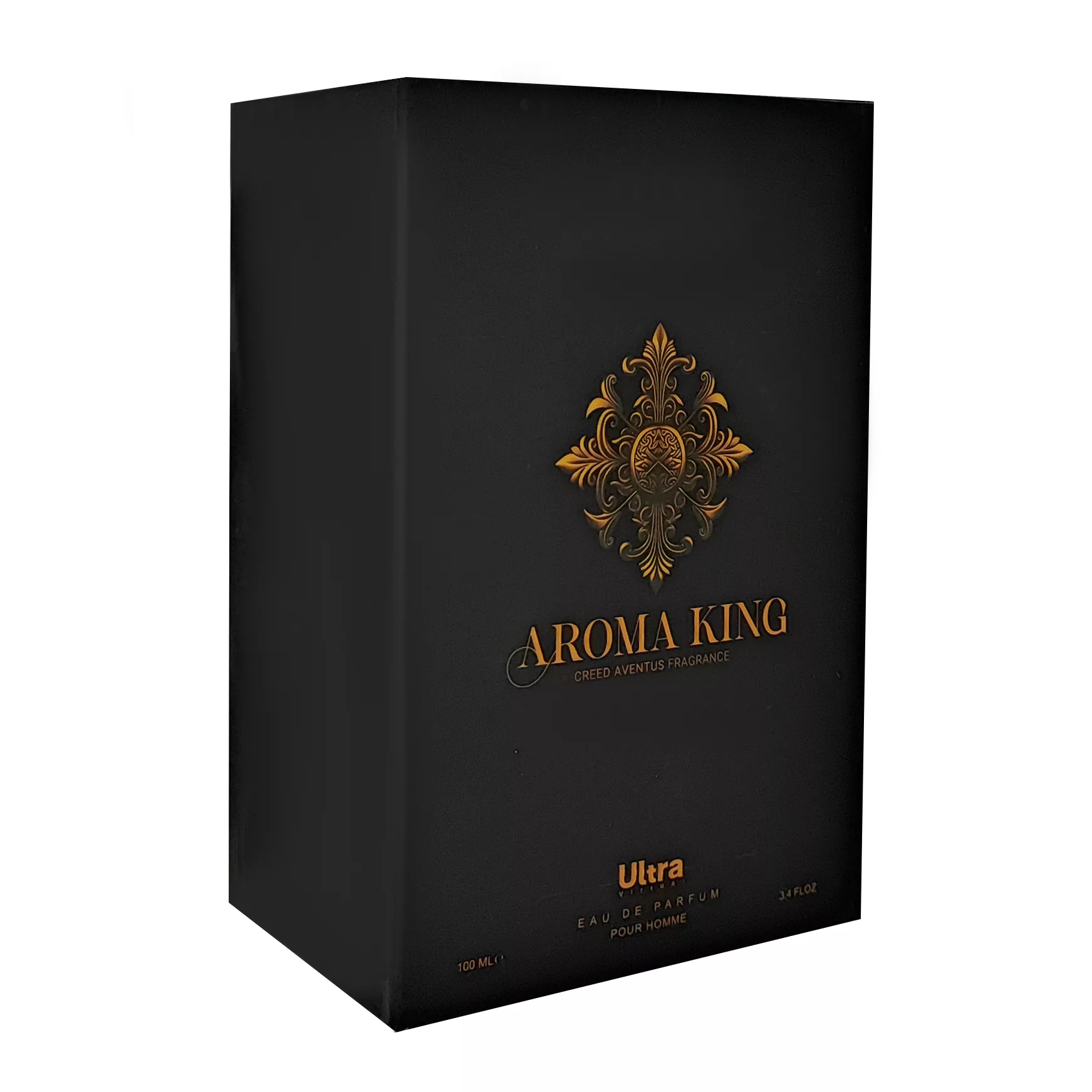 ادوپرفیوم مردانه اولترا ویرچوآل مدل Creed Aventus Aroma King حجم 100 میلی لیتر