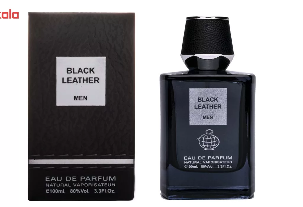 ادو پرفیوم مردانه فراگرنس ورد مدل Black Leather حجم 100 میلی لیتر