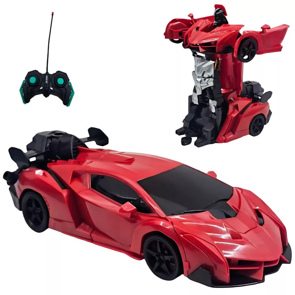 ماشین بازی کنترلی ناب سل مدل لامبورگینی شارژی تبدیل شونده دودزا چراغدار کد Lamborghini rechargeable remote control game machine with smoke and lights