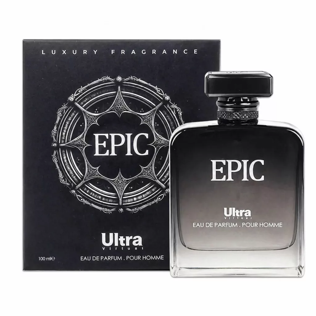 ادو پرفیوم مردانه اولترا ویرچوآل مدل Epic با رایحه گرم حجم 100 میلی لیتر