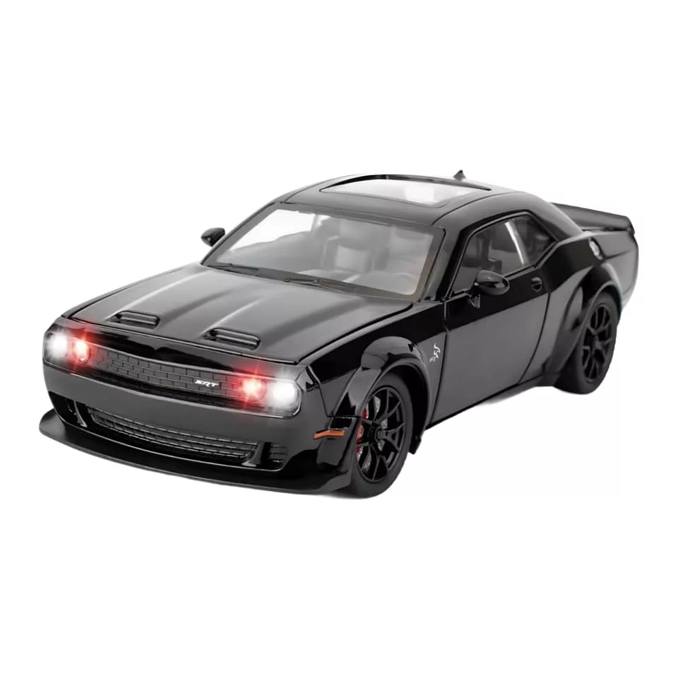 ماکت ماشین ناب سل مدل دوج چلنجر هلکت فلزی کد 1:24 Dodge Challenger Hellcat