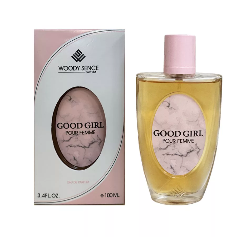 ادوپرفیوم زنانه وودی سنس مدل good girl با رایحه شیرین حجم 100 میلی لیتر