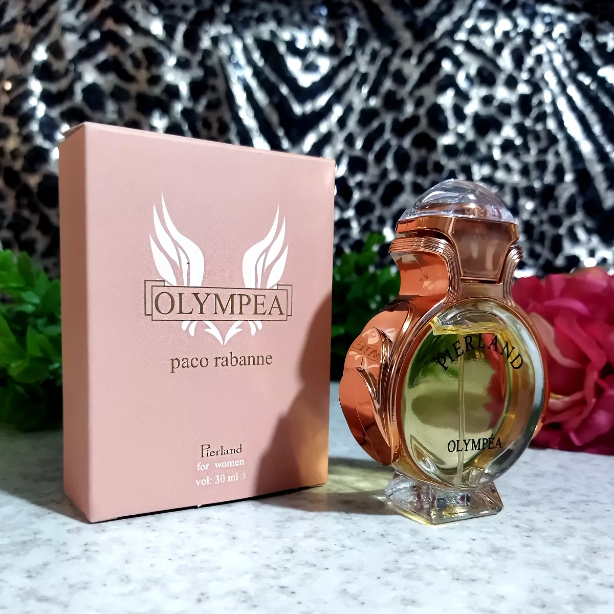 ادو پرفیوم زنانه پیرلند مدل olympea حجم 30 میلی لیتر