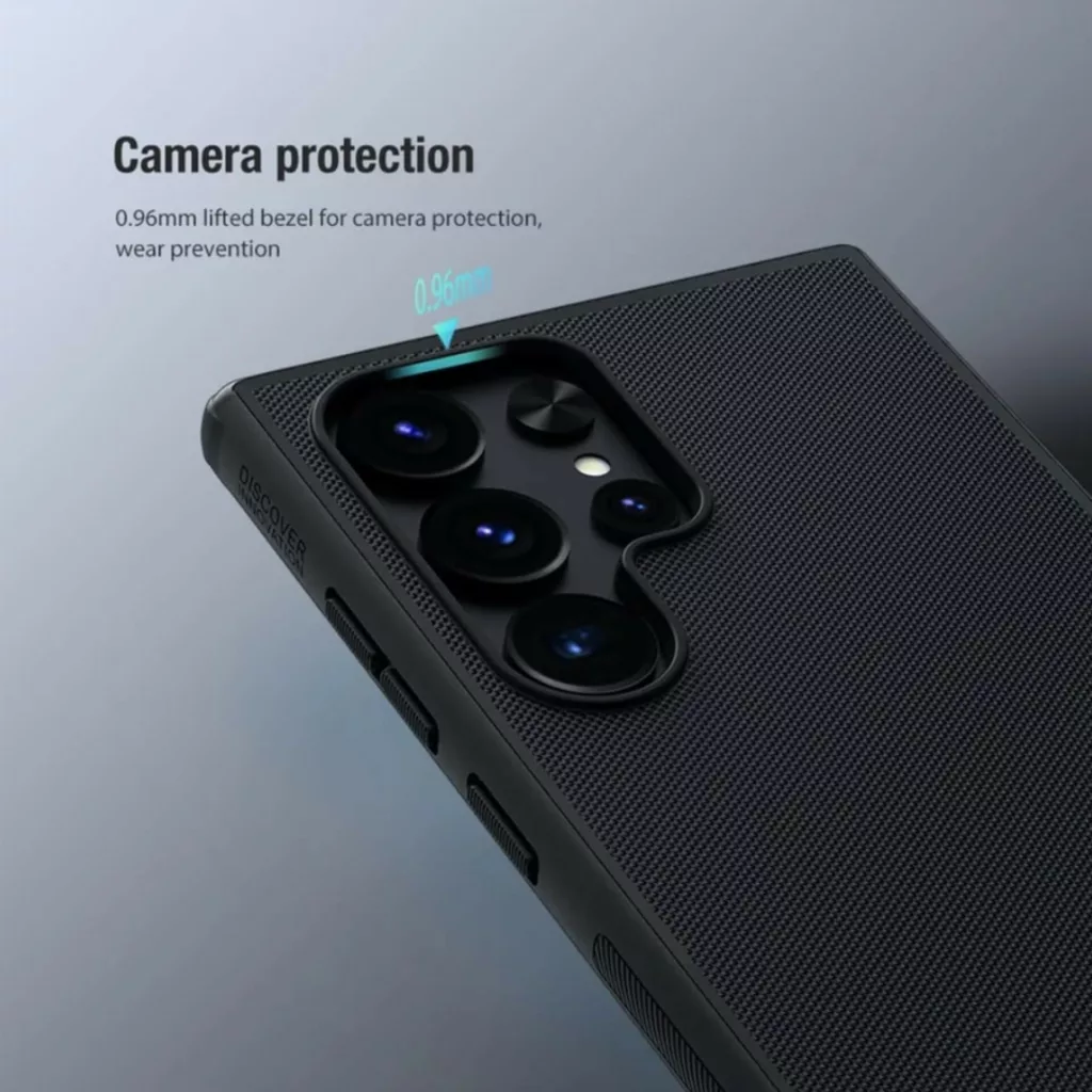 کاور نیلکین مدل Super Frosted Shield Pro Magnetic مناسب برای گوشی موبایل سامسونگ Galaxy S24 Ultra
