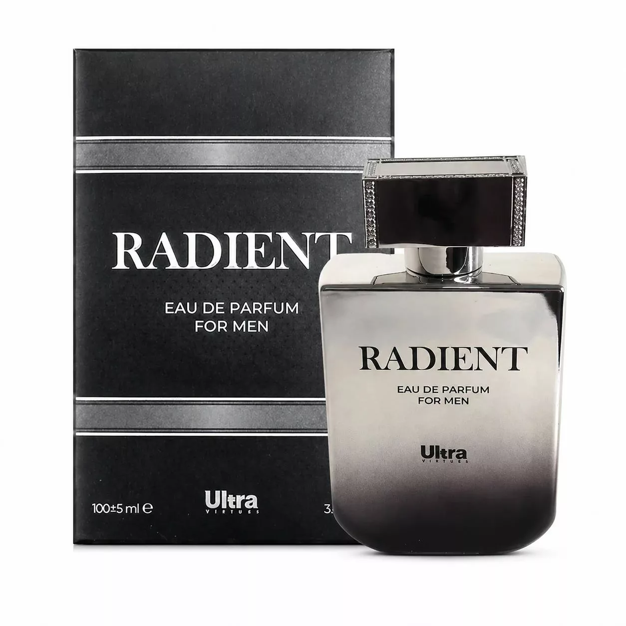 ادو پرفیوم مردانه اولترا ویرچوآل مدل Radient با رایحه تلخ حجم 100 میلی لیتر ادو پرفیوم مردانه اولترا ویرچوآل مدل Radient با رایحه تلخ حجم 100 میلی لیتر