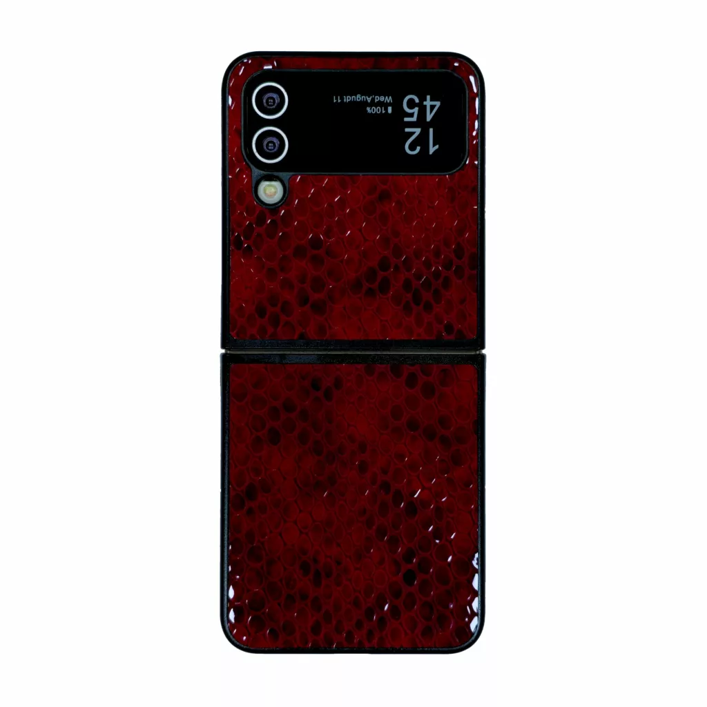 کاور صنایع چرم پیری مدل PL09 مناسب برای گوشی موبایل سامسونگ Galaxy Z Flip 4