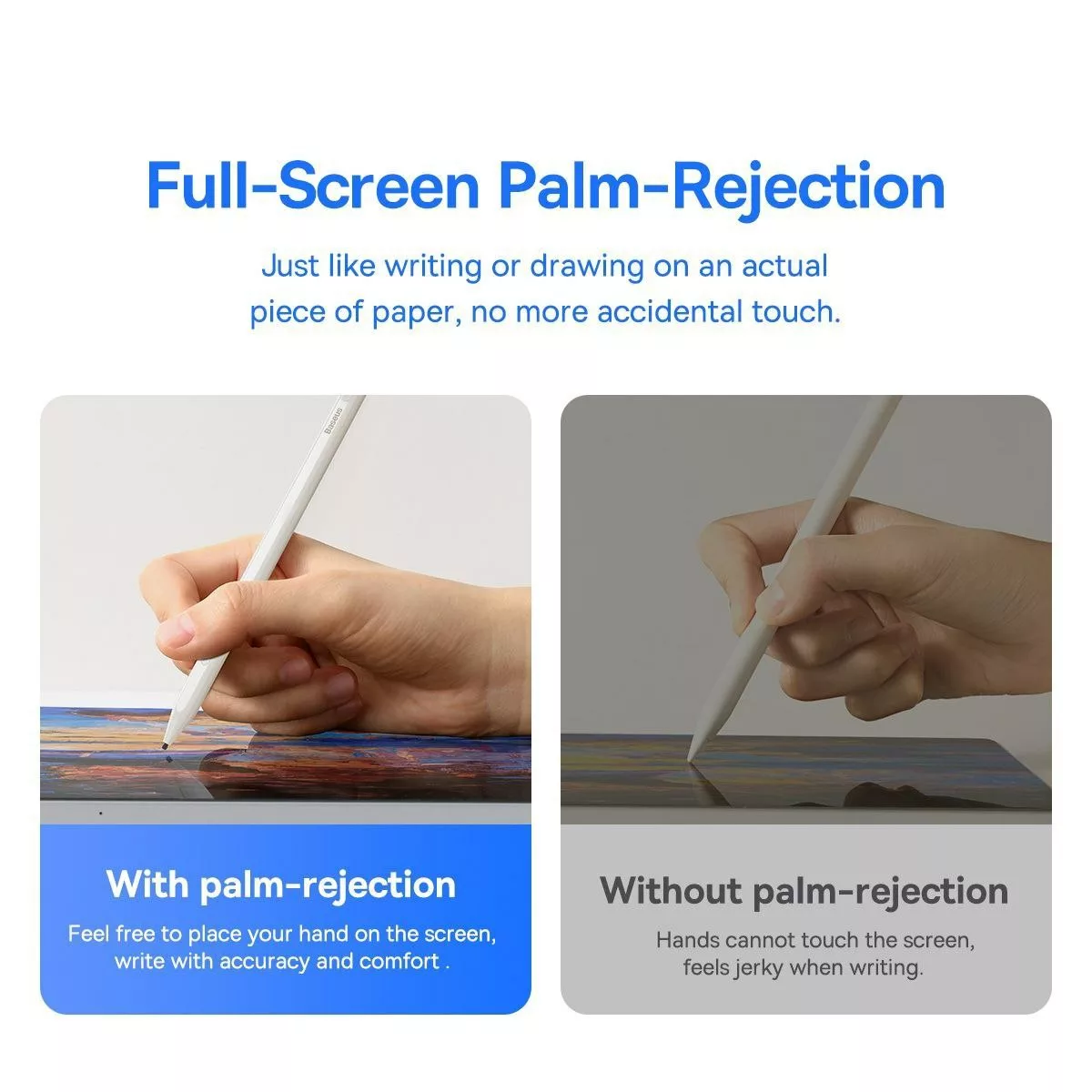 قلم لمسی بیسوس مدل Smooth Writing Series BS-PS018