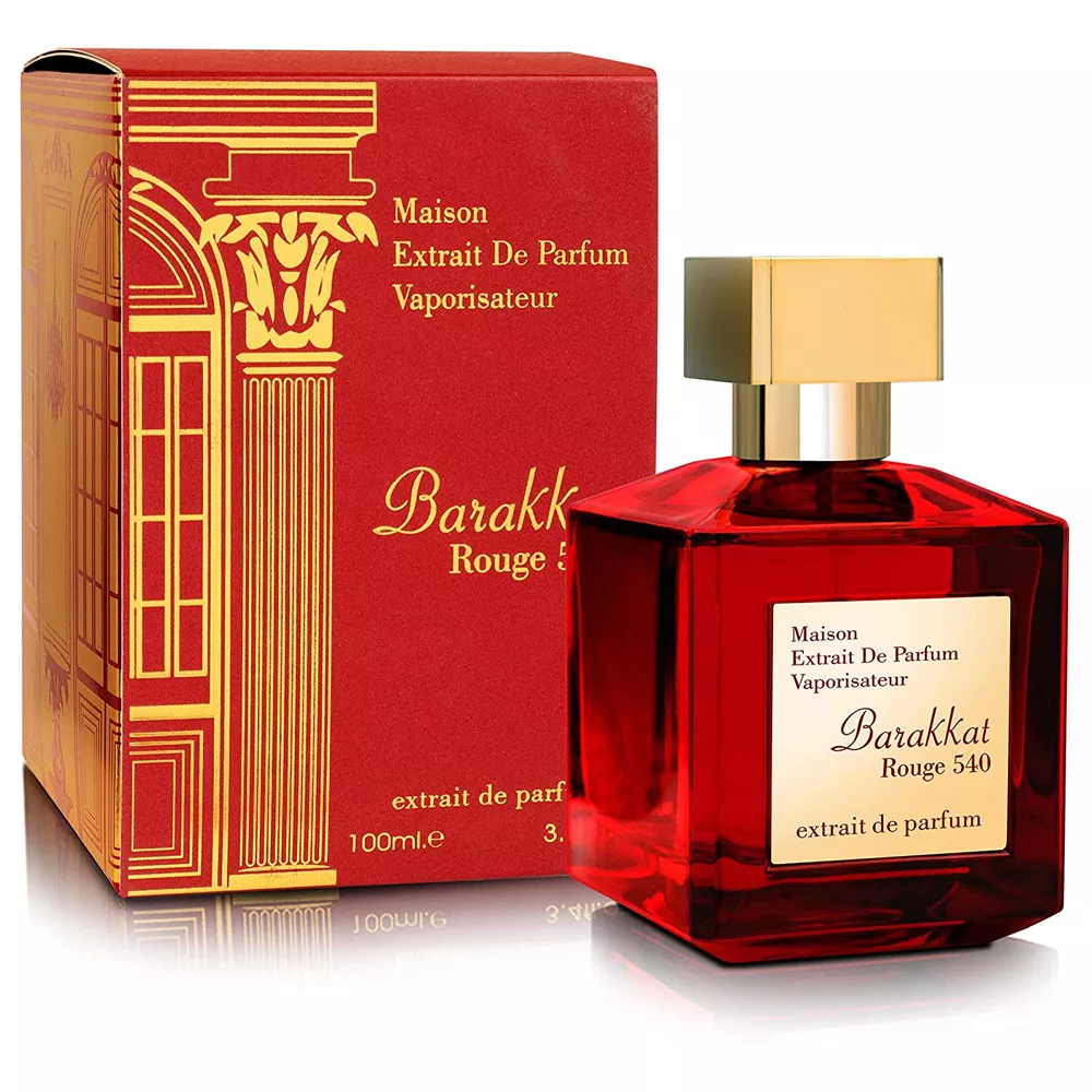 اکستریت دی پرفیوم مردانه فراگرنس ورد مدل Barakkat Rouge 540  حجم 100 میلی لیتر