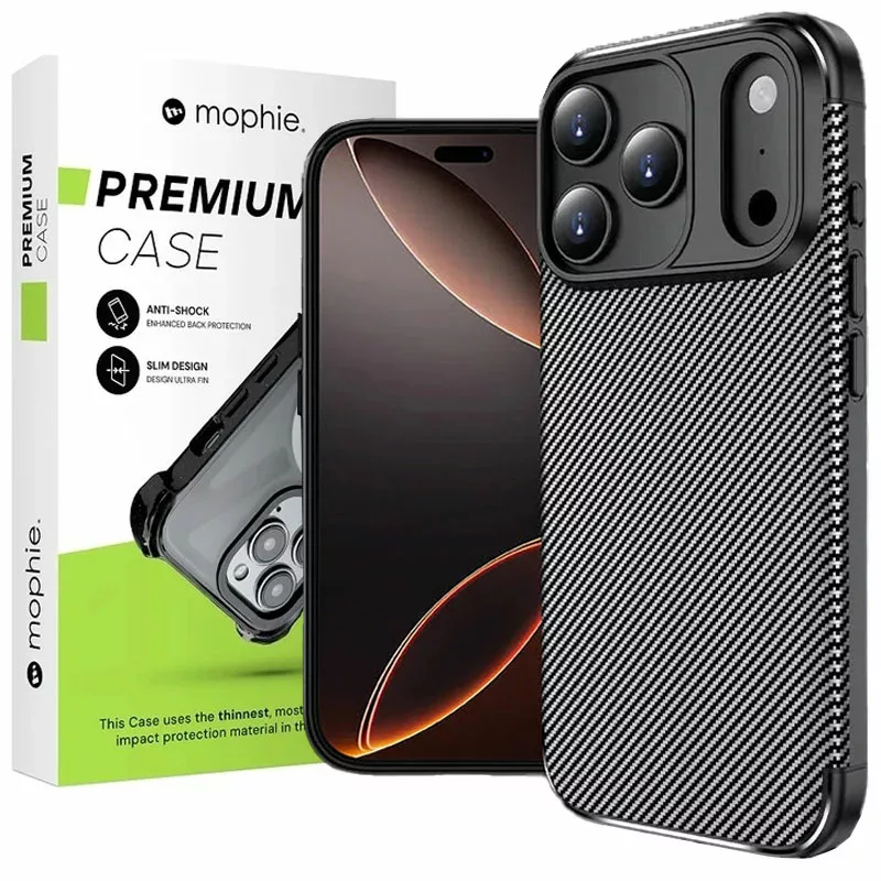 کاور موفی مدل CARBON-17PROMAX مناسب برای گوشی موبایل اپل Iphone 17 Promax