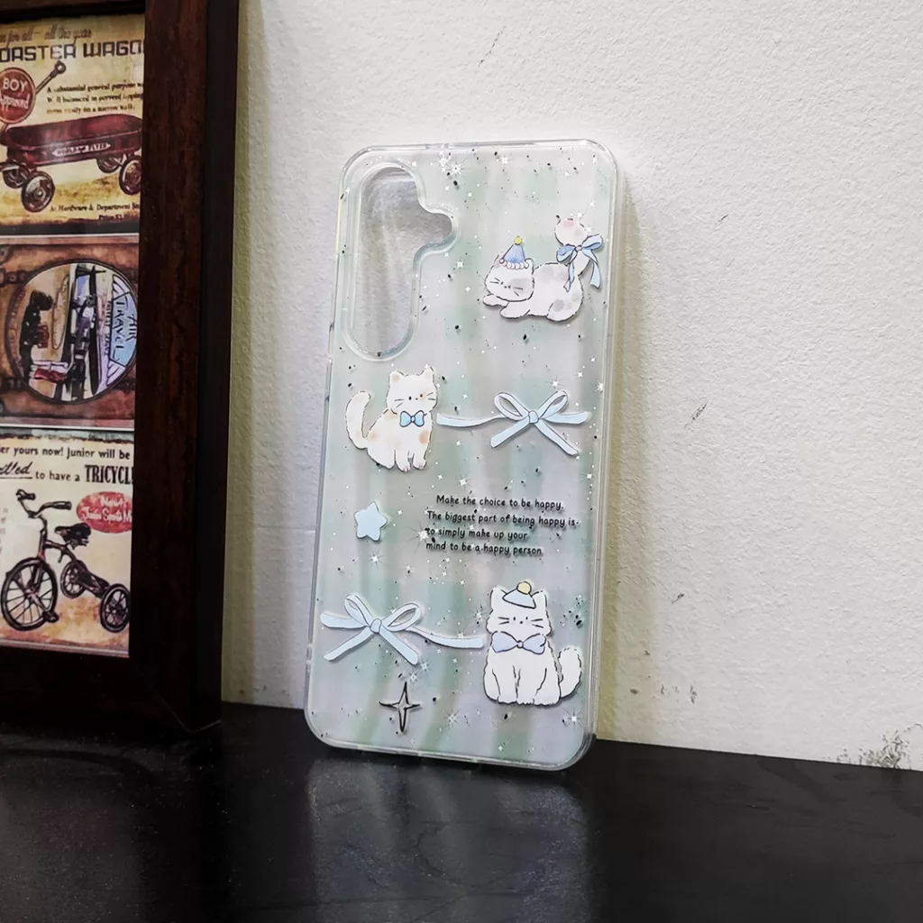 کاور طرح گربه کد 10 مناسب برای گوشی موبایل سامسونگ Galaxy S25 FE
