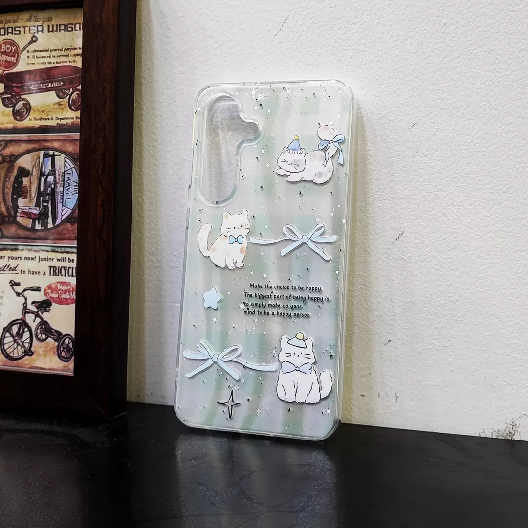 کاور طرح گربه کد 10 مناسب برای گوشی موبایل سامسونگ Galaxy S25 FE