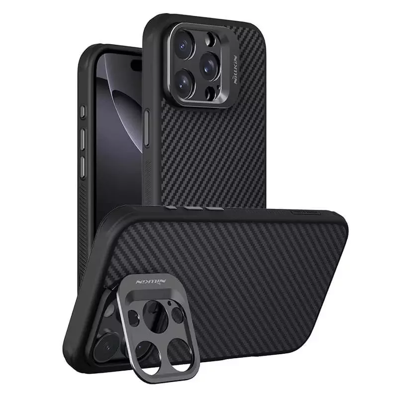 کاور نیلکین مدل CarboProp Magnetic Hole version مناسب برای گوشی موبایل اپل iPhone 16 Pro Max