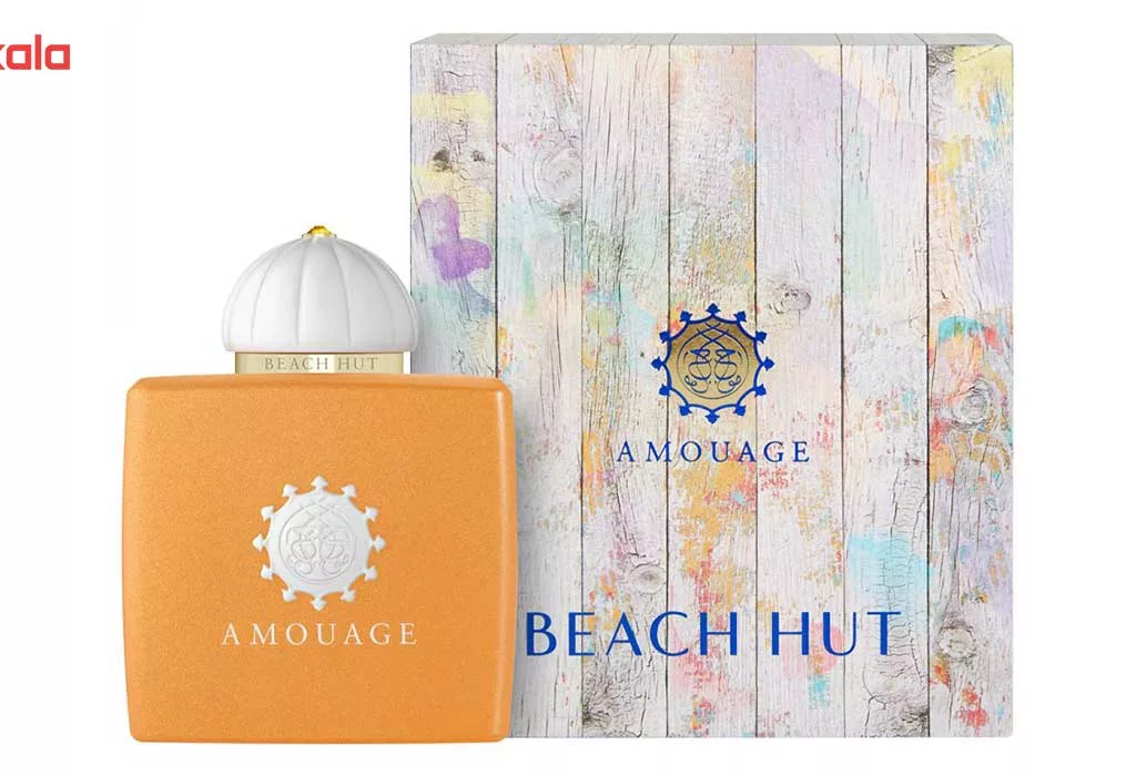 ادو پرفیوم زنانه آمواژ مدل Beach Hut حجم 100 میلی لیتر