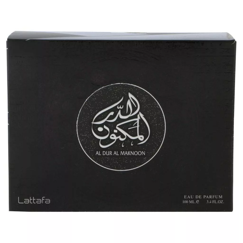ادو پرفیوم مردانه لطافه مدل al dur al maknoon silver حجم 100 میلی لیتر