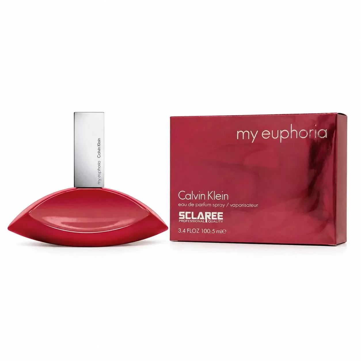 ادوپرفیوم زنانه اسکلاره مدل Calvin Klein My Euphoria با رایحه گرم حجم 100 میلیلیتر ادوپرفیوم زنانه اسکلاره مدل Calvin Klein My Euphoria با رایحه گرم حجم 100 میلیلیتر