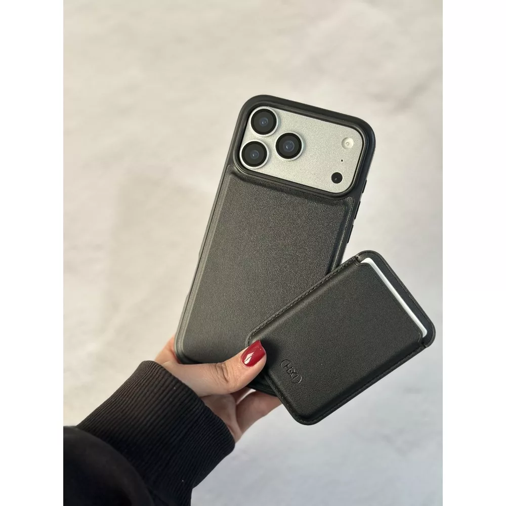 کاور اچ دی دی مدل HBC-317 مناسب برای گوشی موبایل اپل iPhone 17 Pro Max به همراه جاکارتی