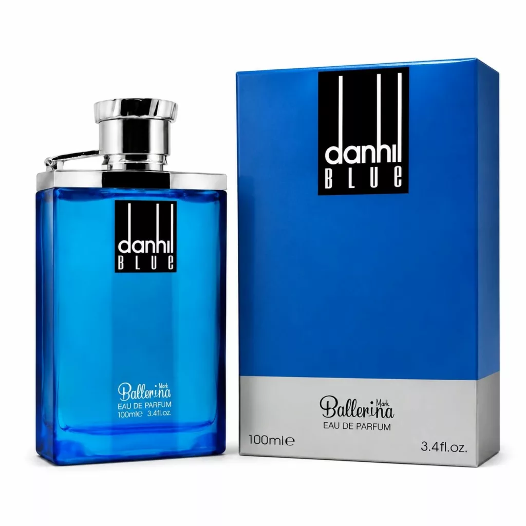 ادو پرفیوم مردانه بالرینا مدل DANHIL BLUE با رایحه گرم حجم 100 میلی لیتر