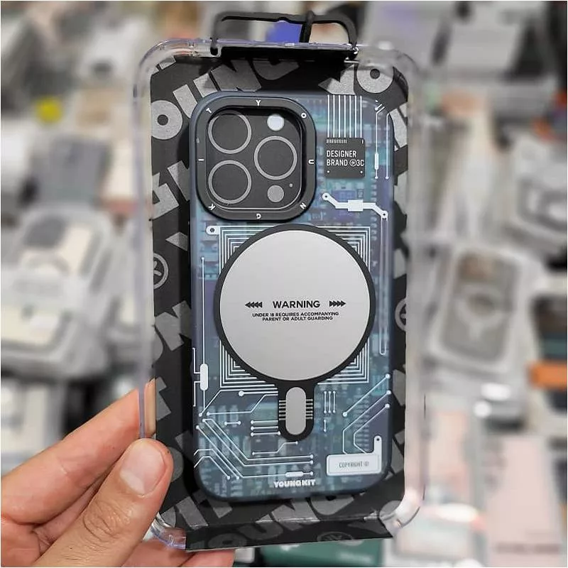 کاور یانگ کیت مدل technology magnetic کد 345 مناسب برای گوشی موبایل اپل iphone 15 pro