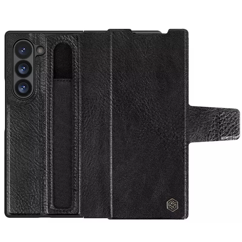 کاور نیلکین مدل Aoge Leather مناسب برای گوشی موبایل سامسونگ Galaxy Z Fold 7