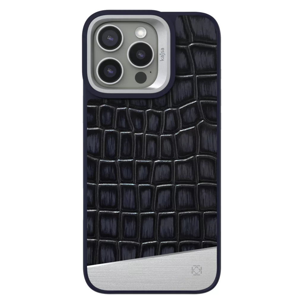 کاور کاجسا مدل Metallic Croco کد Z2 مناسب برای گوشی موبایل اپل iphone 17