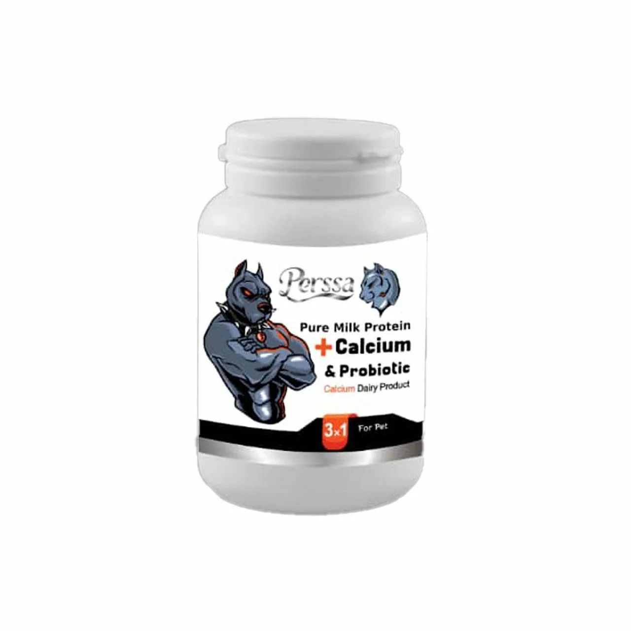 پودر مکمل کلسیم سگ پرسا مدل Probiotic وزن 200 گرم پودر مکمل کلسیم سگ پرسا مدل Probiotic وزن 200 گرم