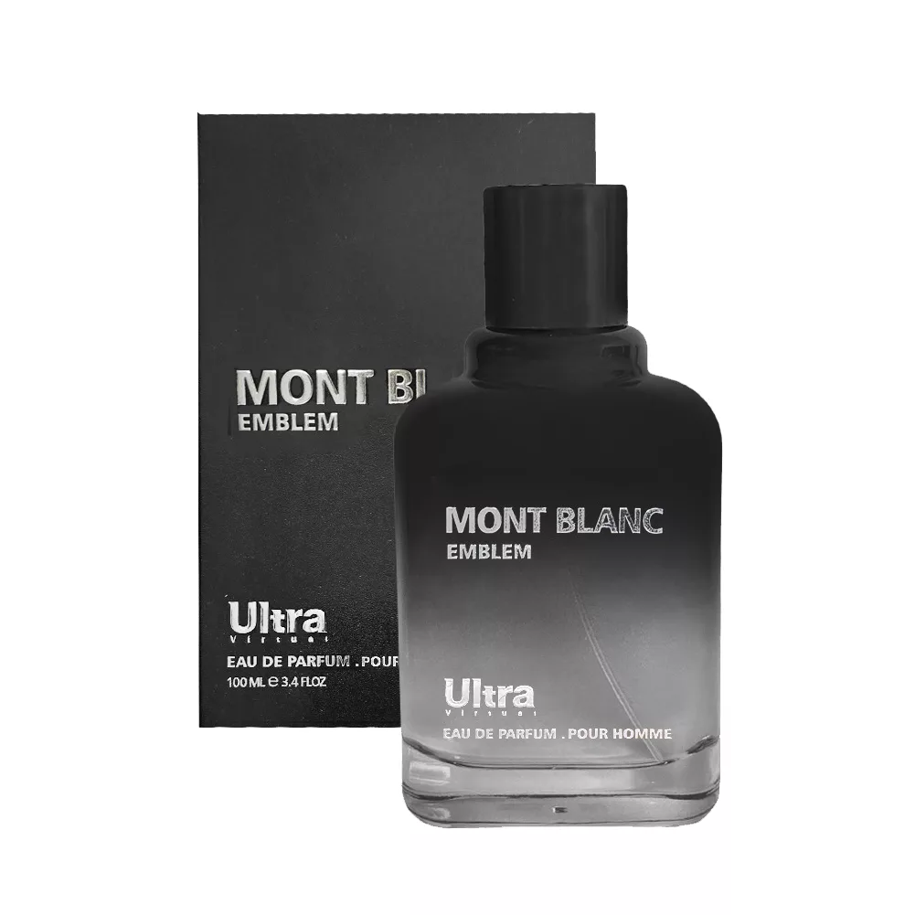 ادو پرفیوم مردانه اولترا ویرچوآل مدل Mont Blanc Emblem با رایحه گرم حجم 100 میلی لیتر