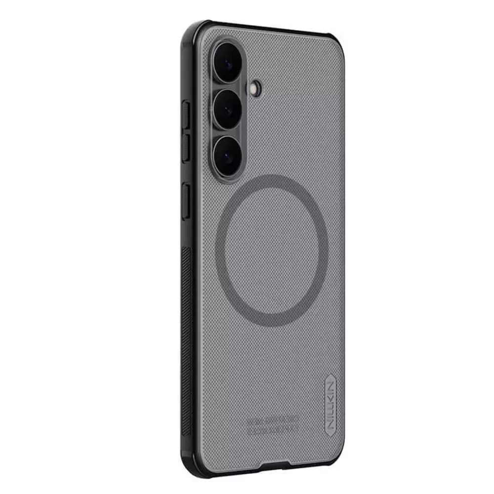 کاور نیلکین مدل Super Frosted Shield Pro Clear Magnetic MagSafe مناسب برای گوشی موبایل سامسونگ Galaxy S25 FE