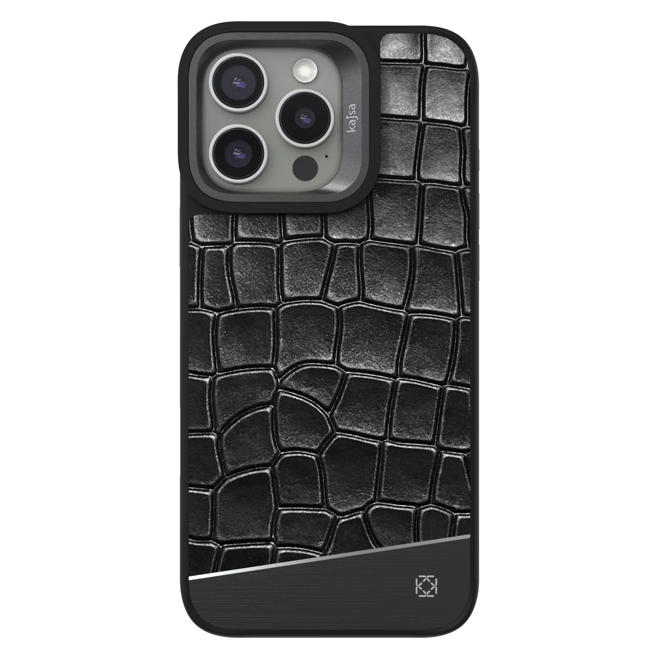 کاور کاجسا مدل Metallic Croco کد Z1 مناسب برای گوشی موبایل اپل iphone 17