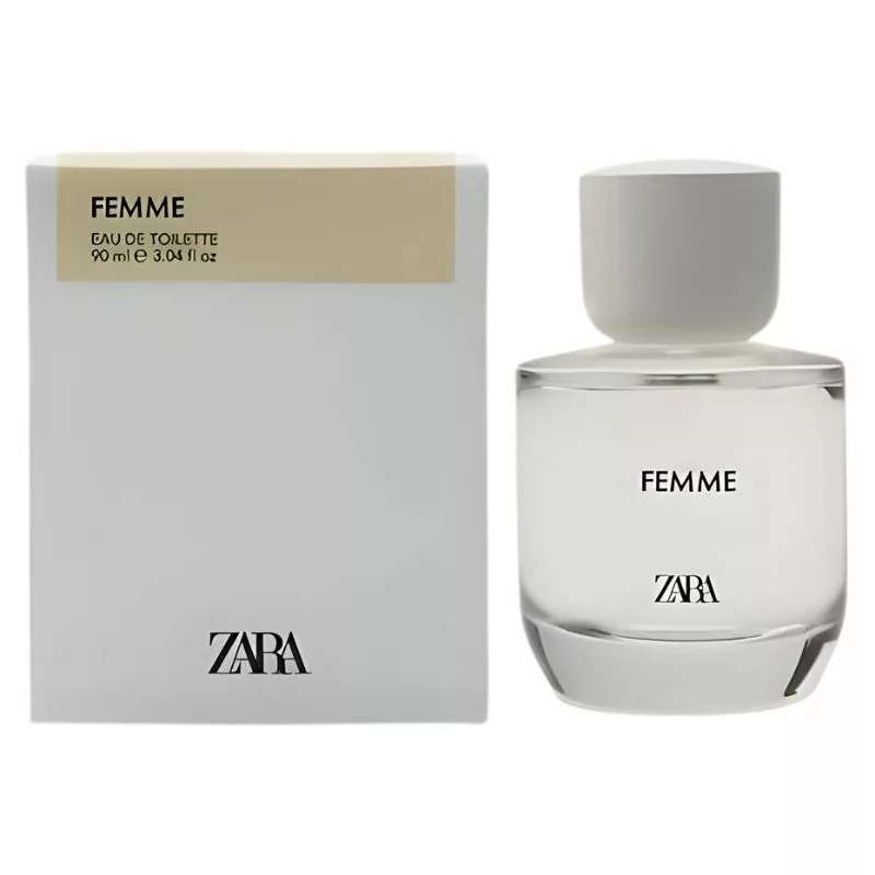 ادوتویلت زنانه زارا مدل Femme با رایحه معتدل حجم 90 میلی‌لیتر