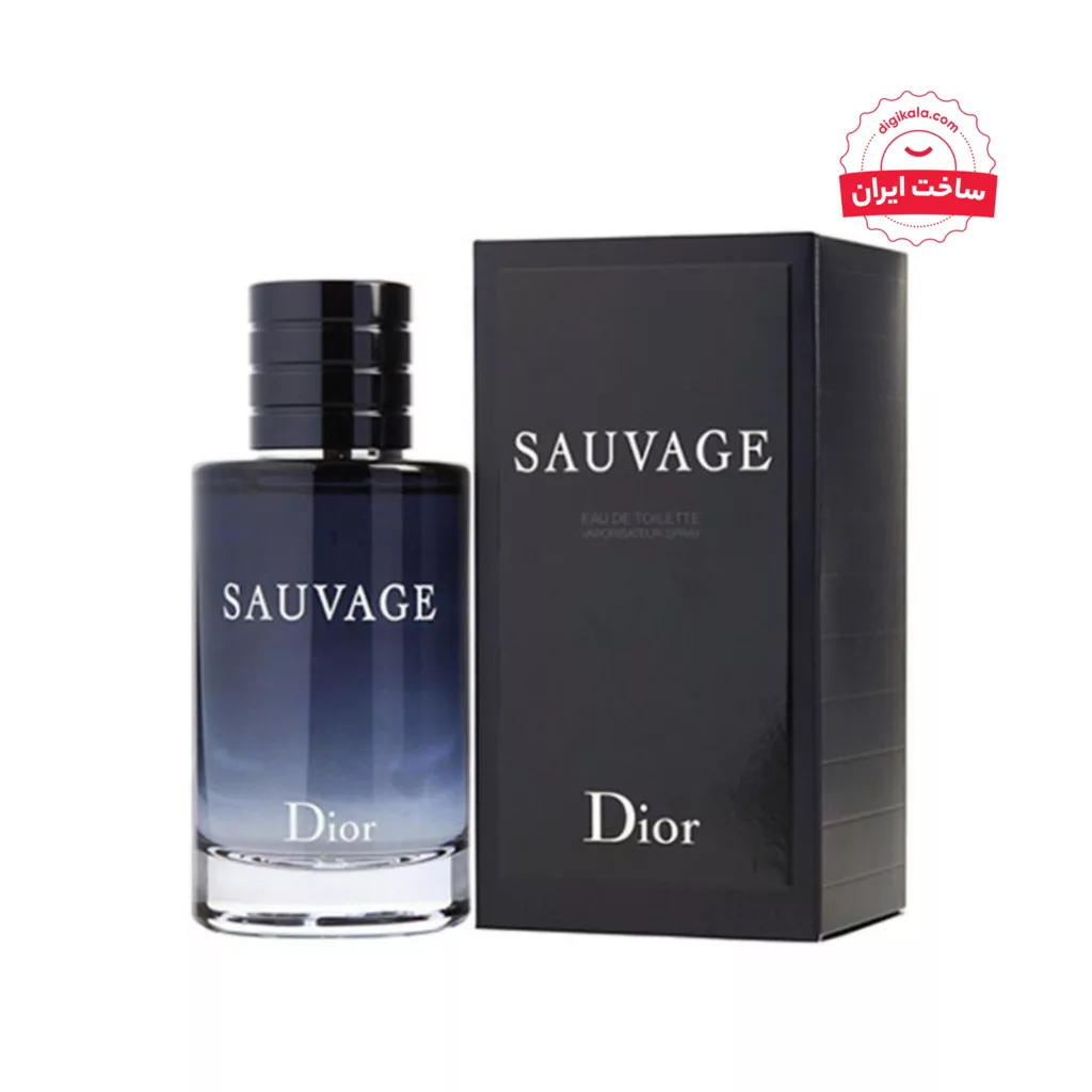 ادو تویلت مردانه نیفتی مدل Dior sauvage حجم 100 میلی لیتر