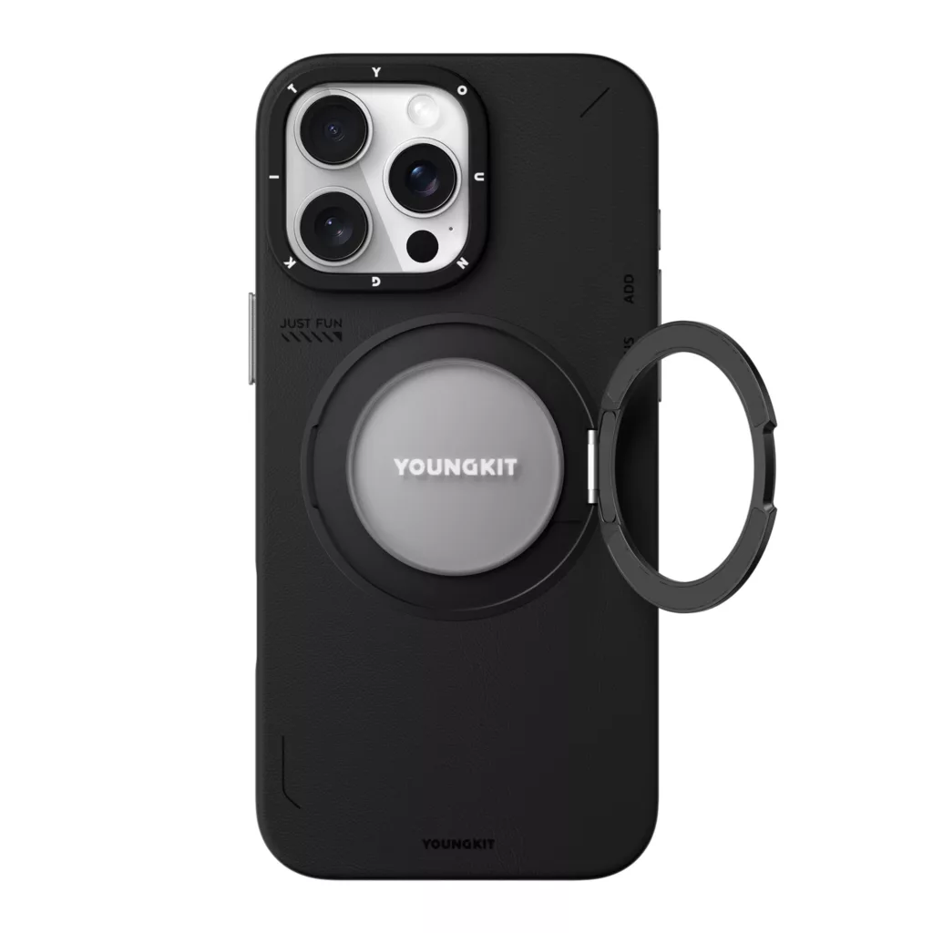 کاور یانگ کیت مدل tech leather کد KJPZHJ001 مناسب برای گوشی موبایل اپل IPHONE 16 Pro Max
