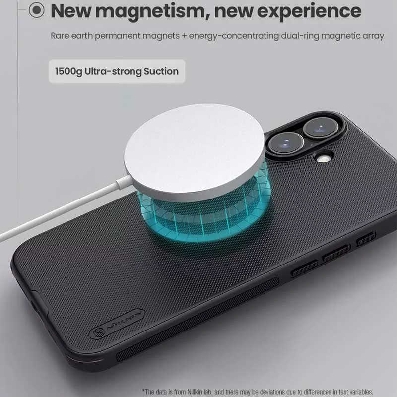 کاور نیلکین مدل Super Frosted Shield Pro Magnetic مناسب برای گوشی موبایل اپل iPhone 16