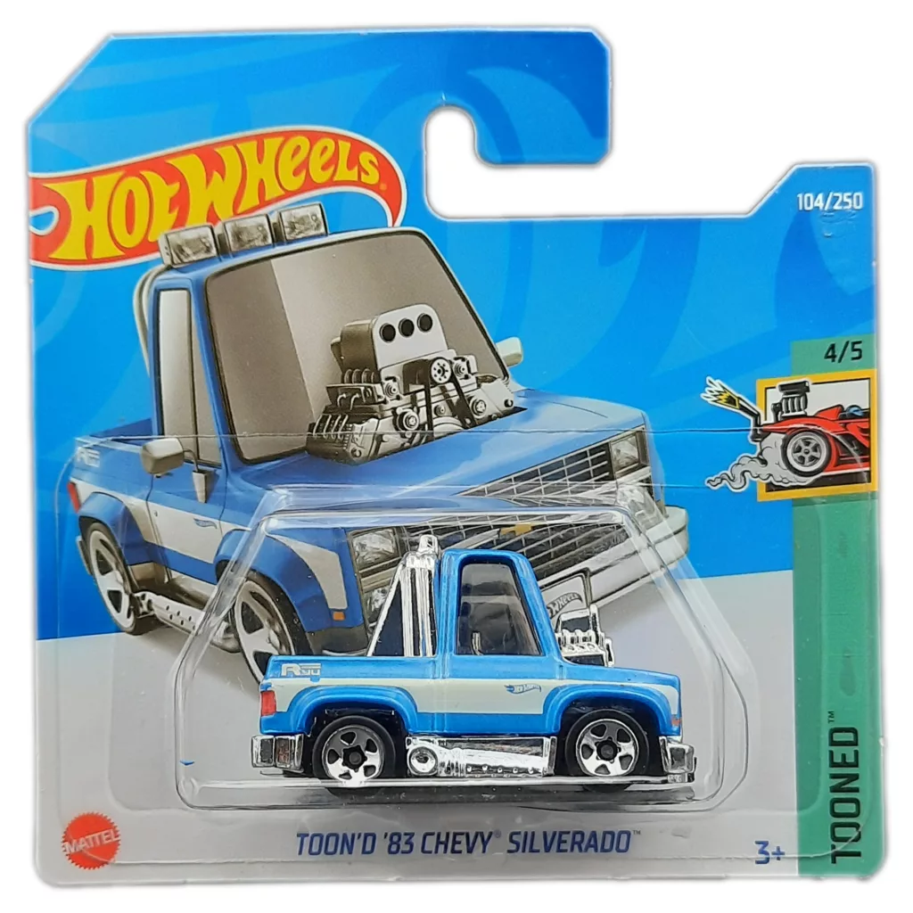 ماشین بازی هات ویلز مدل TOOND 83 CHEVY SILVERADO